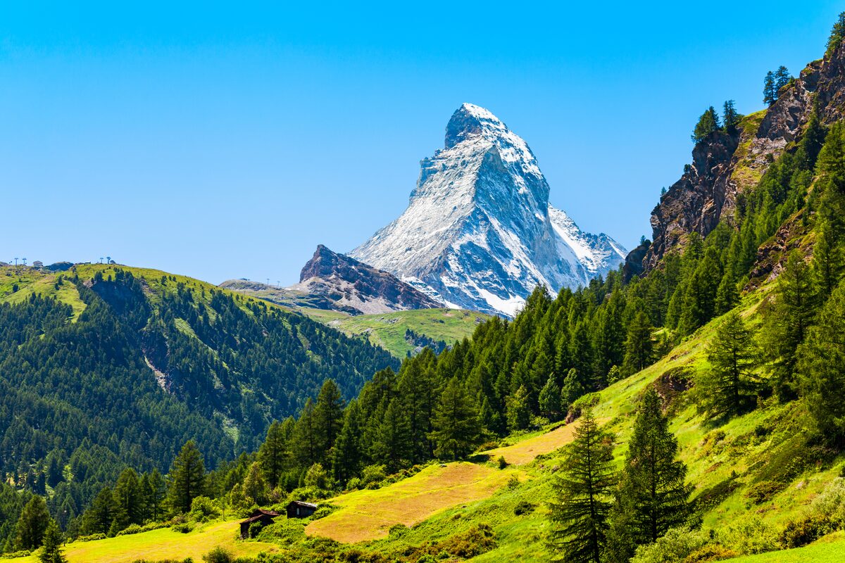 The Matterhorn in Switzerland